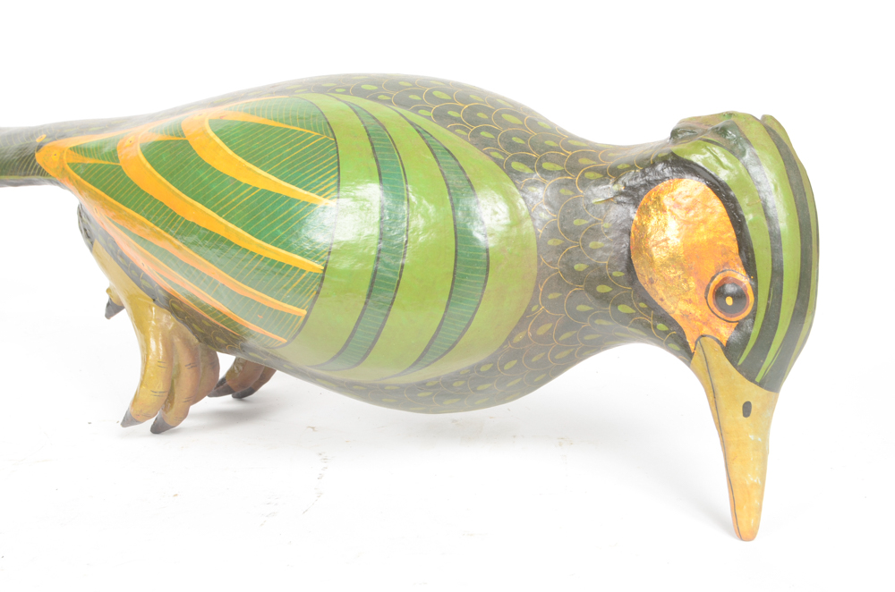 Sergio Bustamante Paper Mache Bird Sculpture