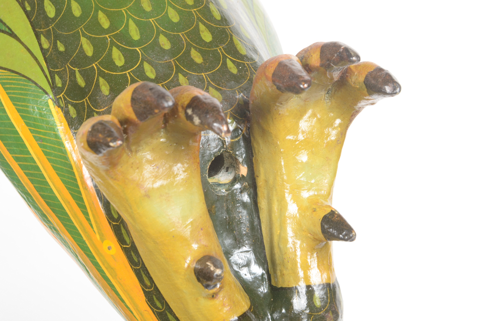 Sergio Bustamante Paper Mache Bird Sculpture