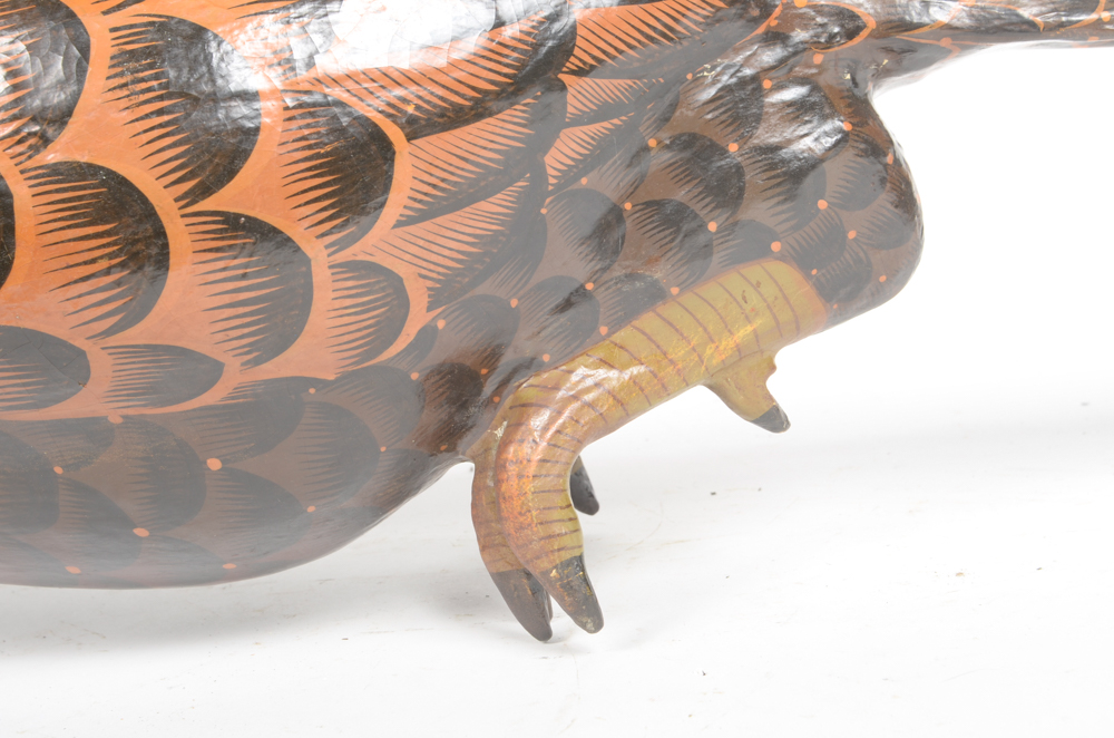 Signed Sergio Bustamante Limited Edition Paper Mache Bird