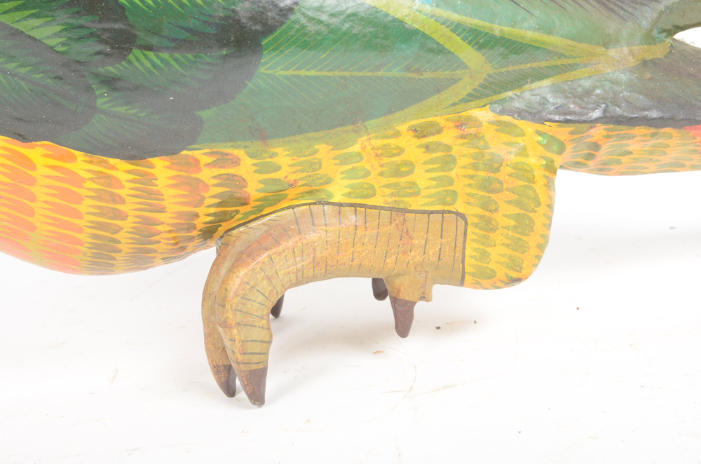 Sergio Bustamante Paper Mache Bird Sculpture Artist Proof