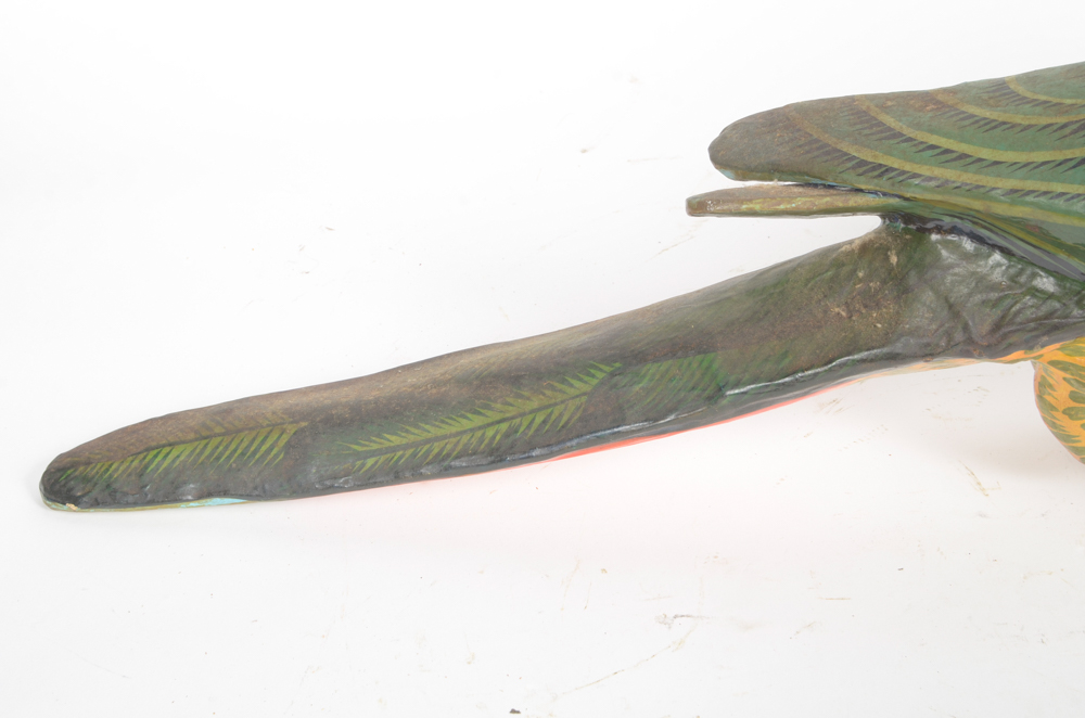 Sergio Bustamante Paper Mache Bird Sculpture Artist Proof