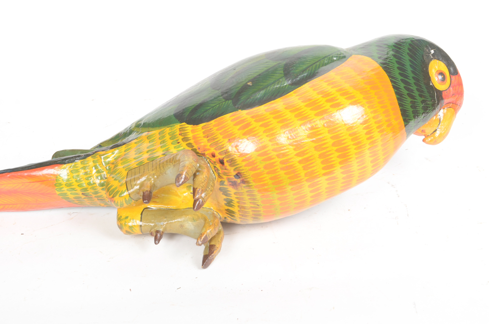 Sergio Bustamante Paper Mache Bird Sculpture Artist Proof