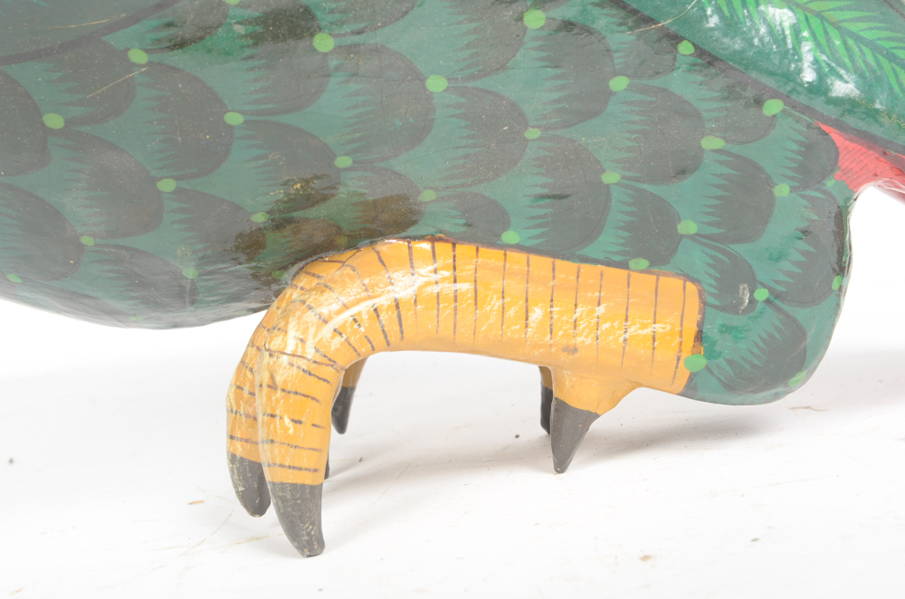 Sergio Bustamante Paper Mache Bird 70/100