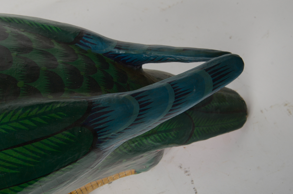 Sergio Bustamante Paper Mache Bird 70/100