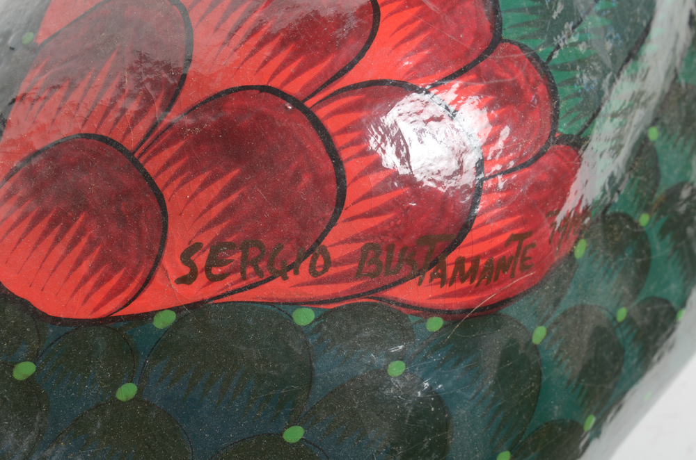 Sergio Bustamante Paper Mache Bird 70/100