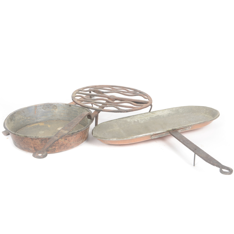 Assortment of Antique Cookware