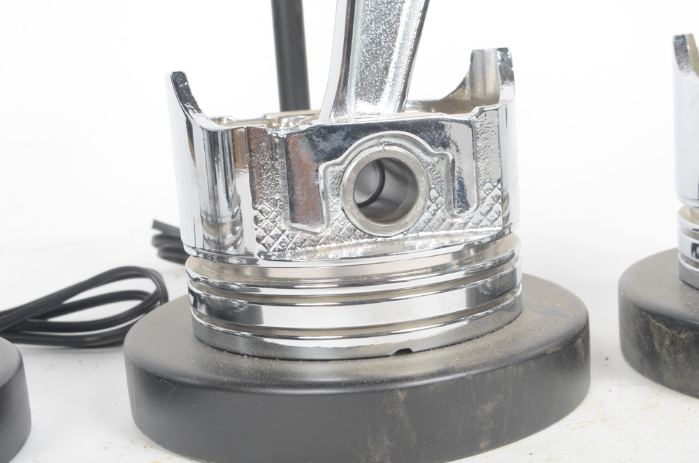 Three Vehicle Inspired Lamps from Clyde's of Chevy Chase