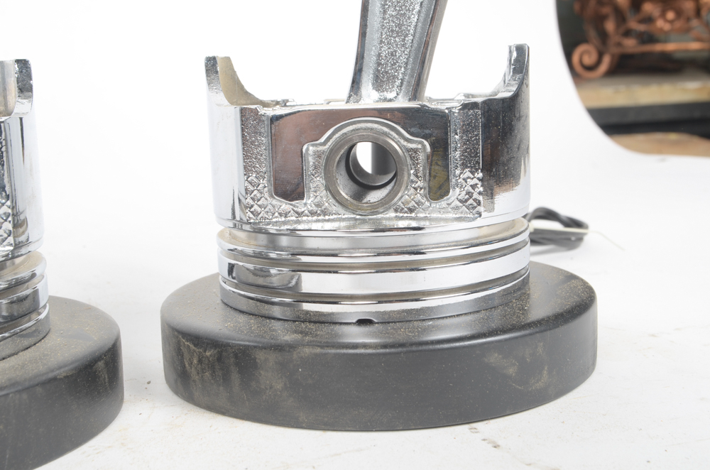 Three Vehicle Inspired Lamps from Clyde's of Chevy Chase