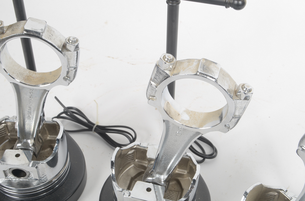 Three Vehicle Inspired Lamps from Clyde's of Chevy Chase