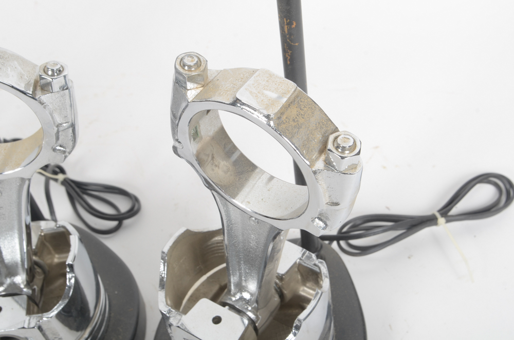 Three Vehicle Inspired Lamps from Clyde's of Chevy Chase