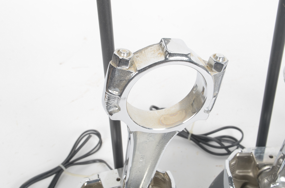 Three Vehicle Inspired Lamps from Clyde's of Chevy Chase