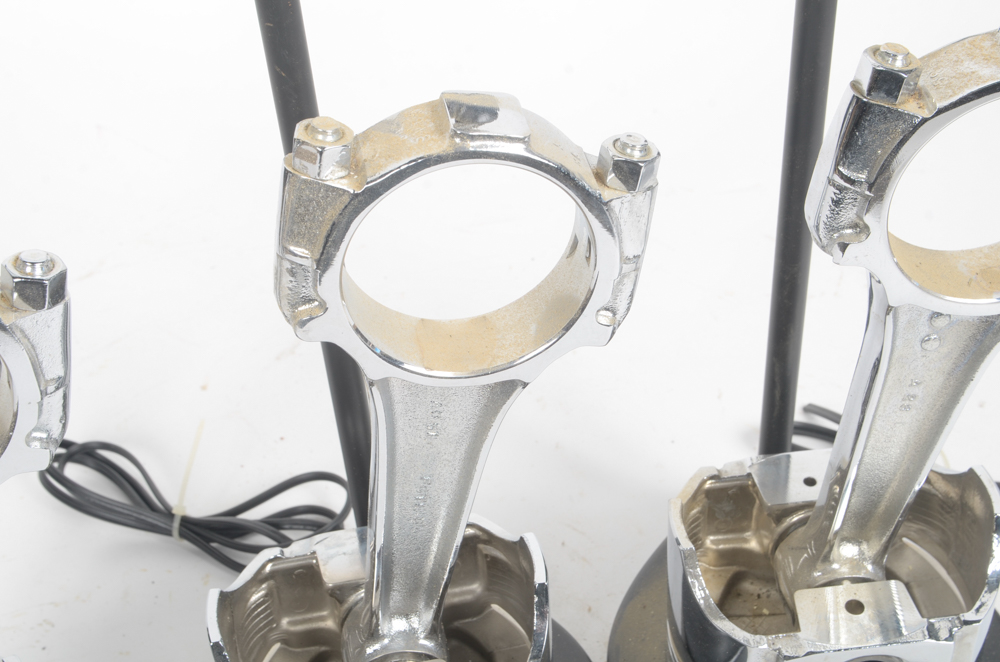 Three Vehicle Inspired Lamps from Clyde's of Chevy Chase