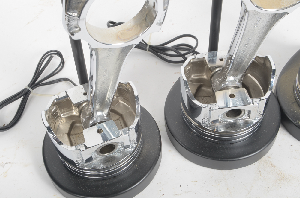 Three Vehicle Inspired Lamps from Clyde's of Chevy Chase