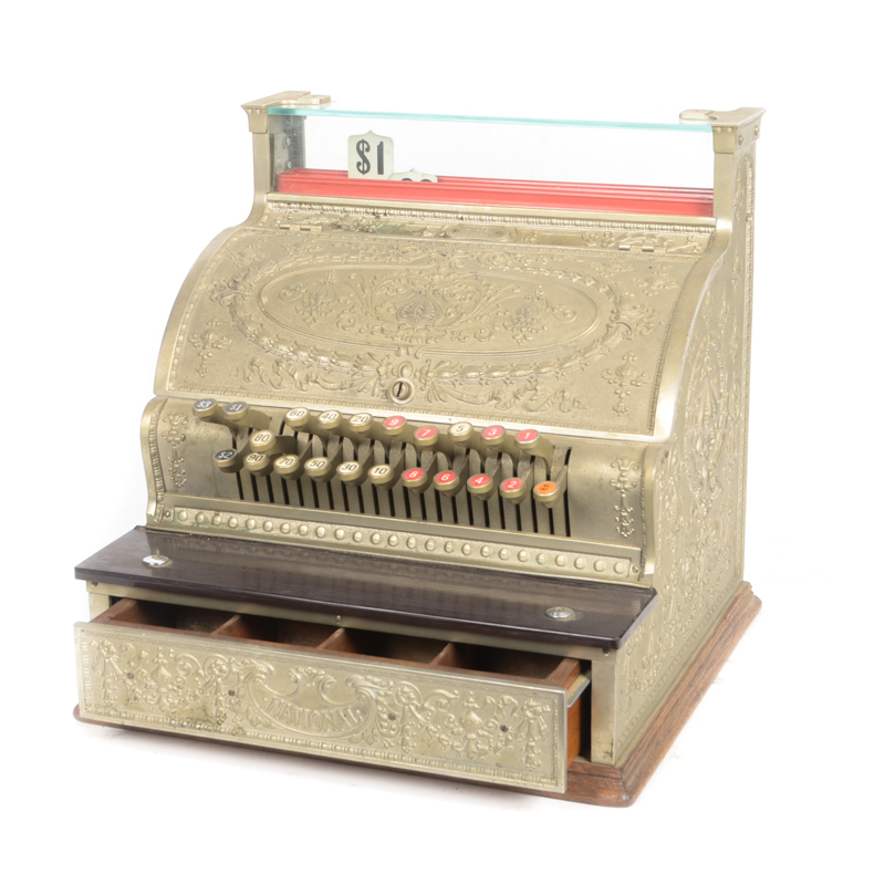 Vintage Cash Register by the National Cash Register Company