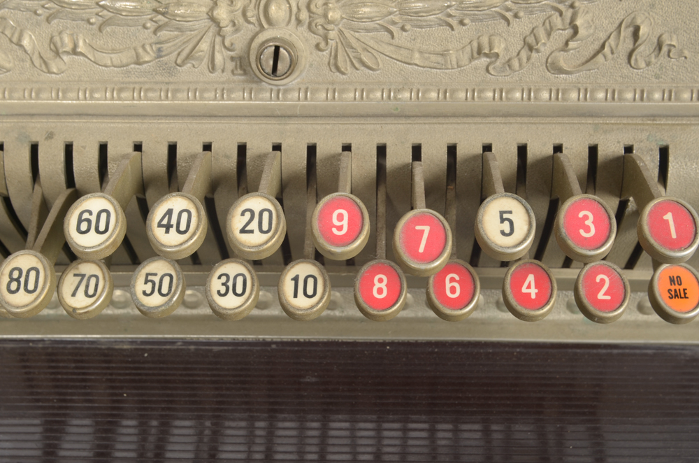 Vintage Cash Register by the National Cash Register Company