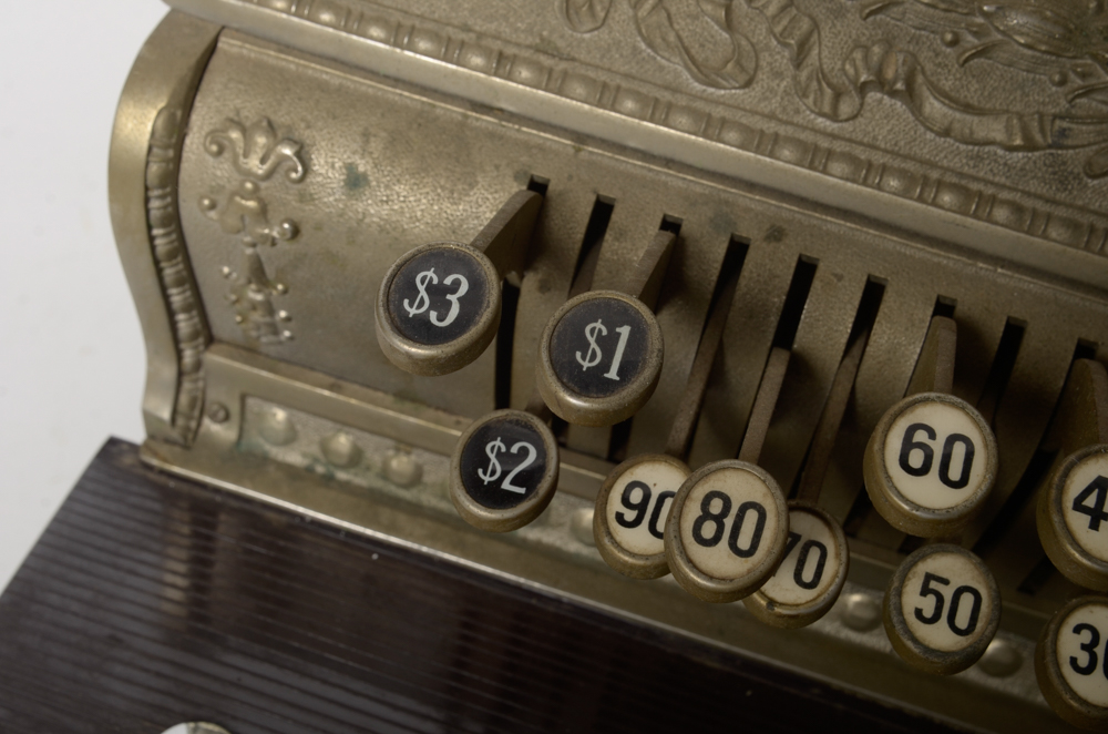 Vintage Cash Register by the National Cash Register Company