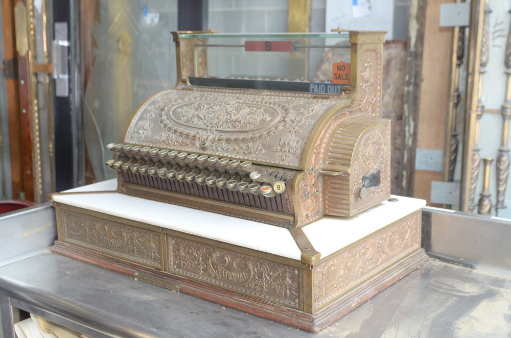 Antique Cash Register by The National Cash Register Company