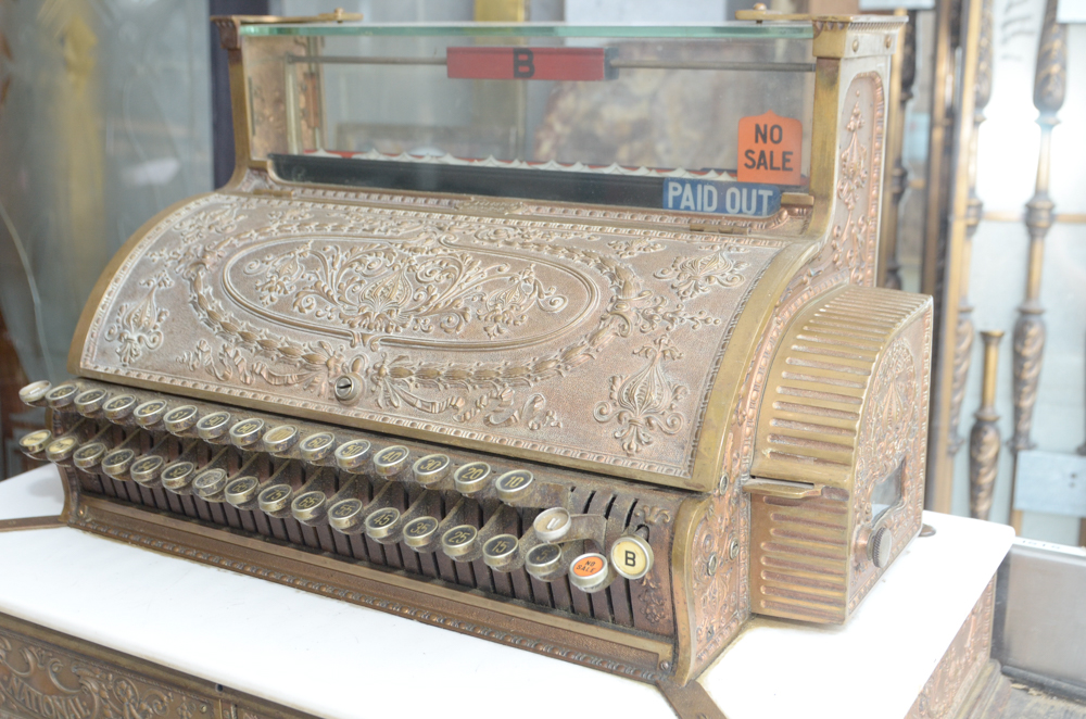 Antique Cash Register by The National Cash Register Company