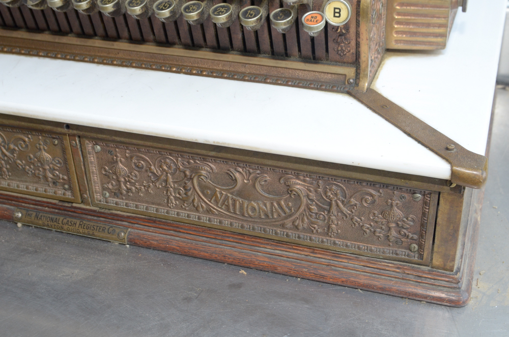 Antique Cash Register by The National Cash Register Company
