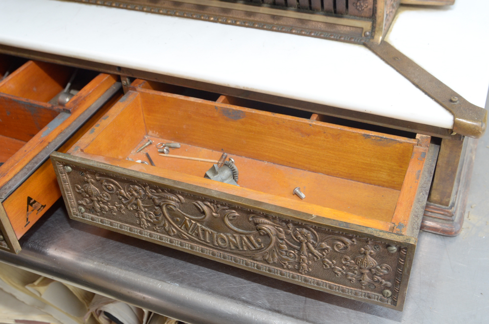 Antique Cash Register by The National Cash Register Company