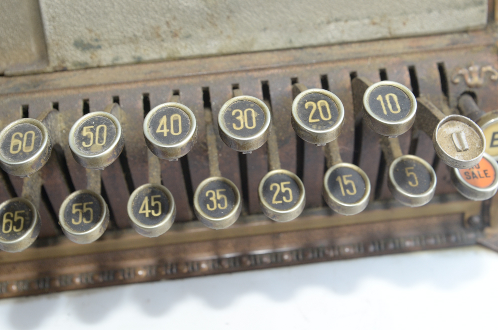 Antique Cash Register by The National Cash Register Company
