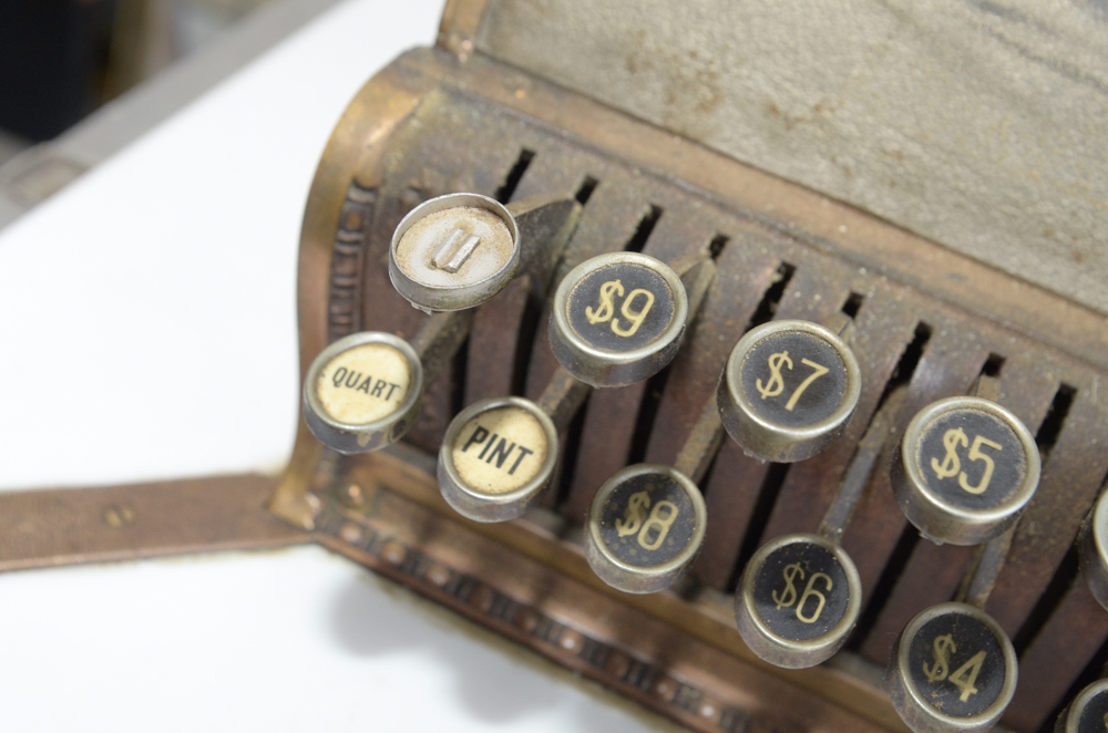 Antique Cash Register by The National Cash Register Company