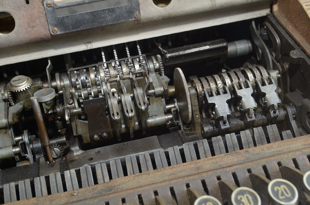 Antique Cash Register by The National Cash Register Company