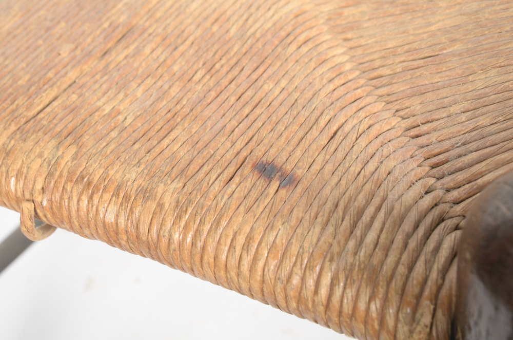 Vintage Chair with Straw Seat