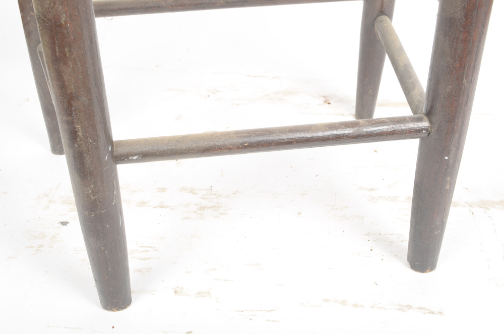 Vintage Chair with Straw Seat