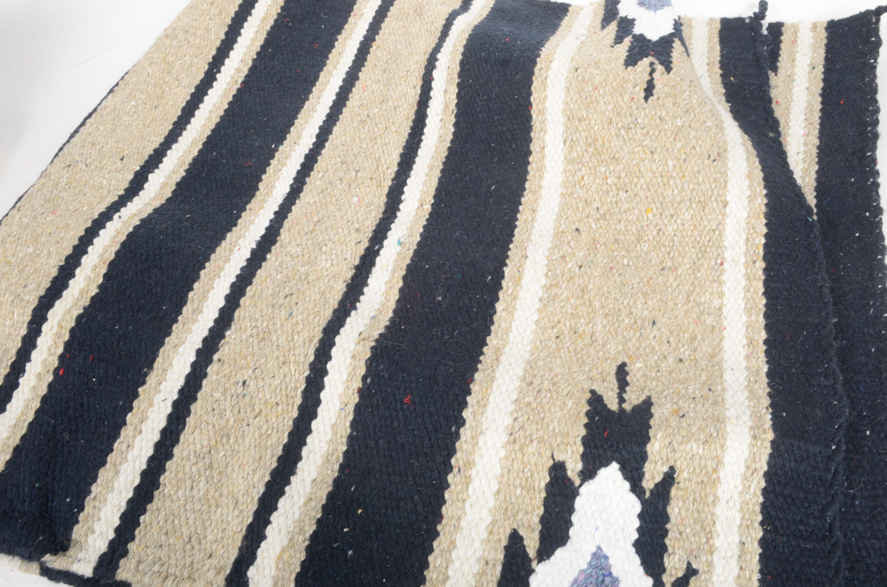 Collection of Vintage Saddle Blankets from Mexico