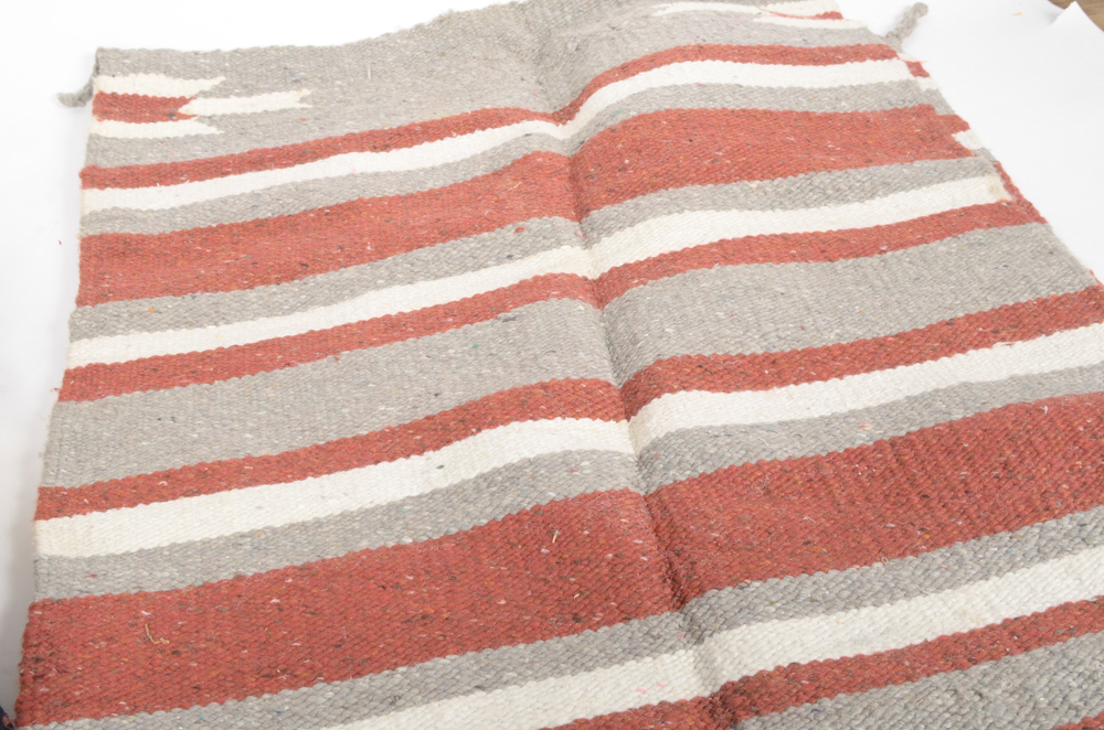 Collection of Vintage Saddle Blankets from Mexico