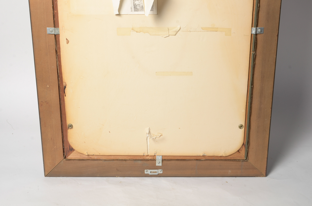 Oil Painting on Canvas "No Fishing