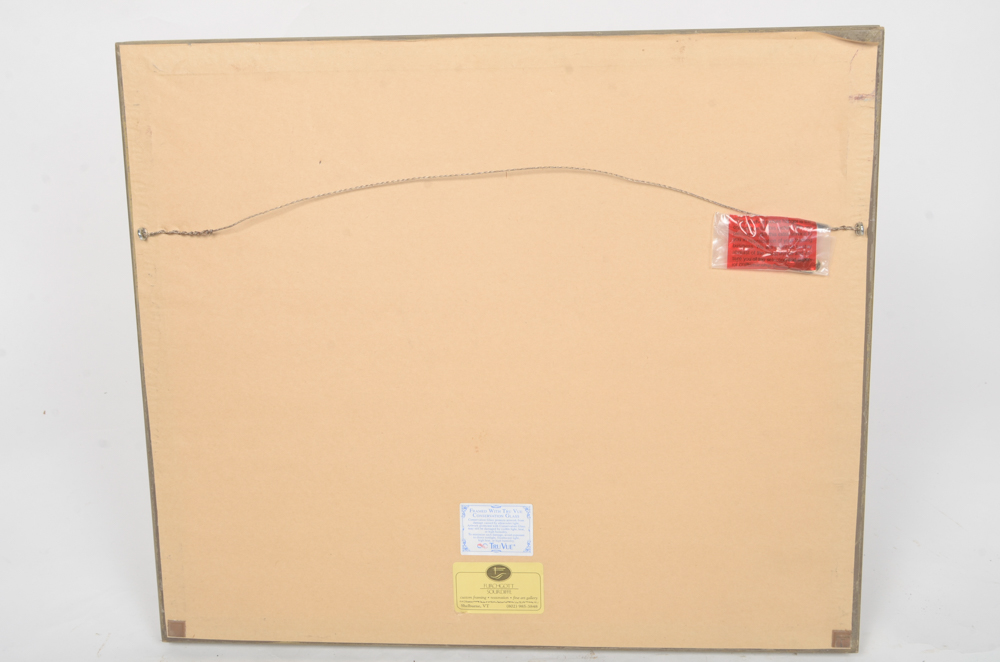 Watercolor Painting on Paper signed "AIP