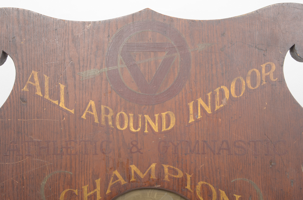 All Around Indoor Athletic and Gymnastic Champion Team Plaque