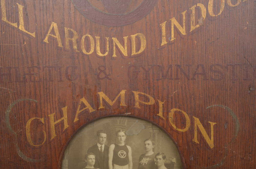 All Around Indoor Athletic and Gymnastic Champion Team Plaque