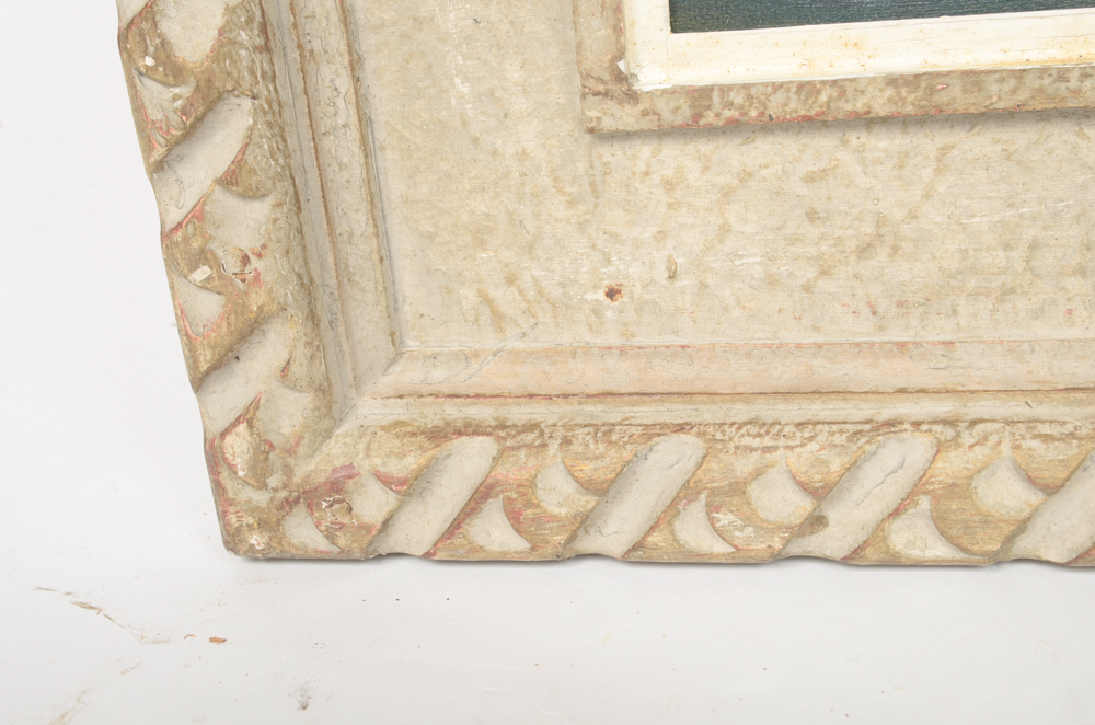 Teru Suzuki Oil Painting on Canvas of Hooked Fish