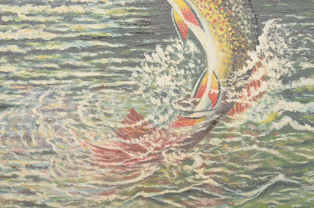 W. Marshall Oil Painting on Canvas