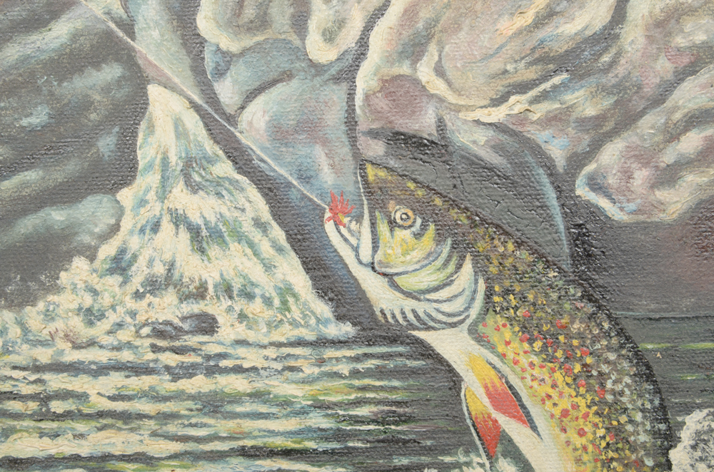 W. Marshall Oil Painting on Canvas