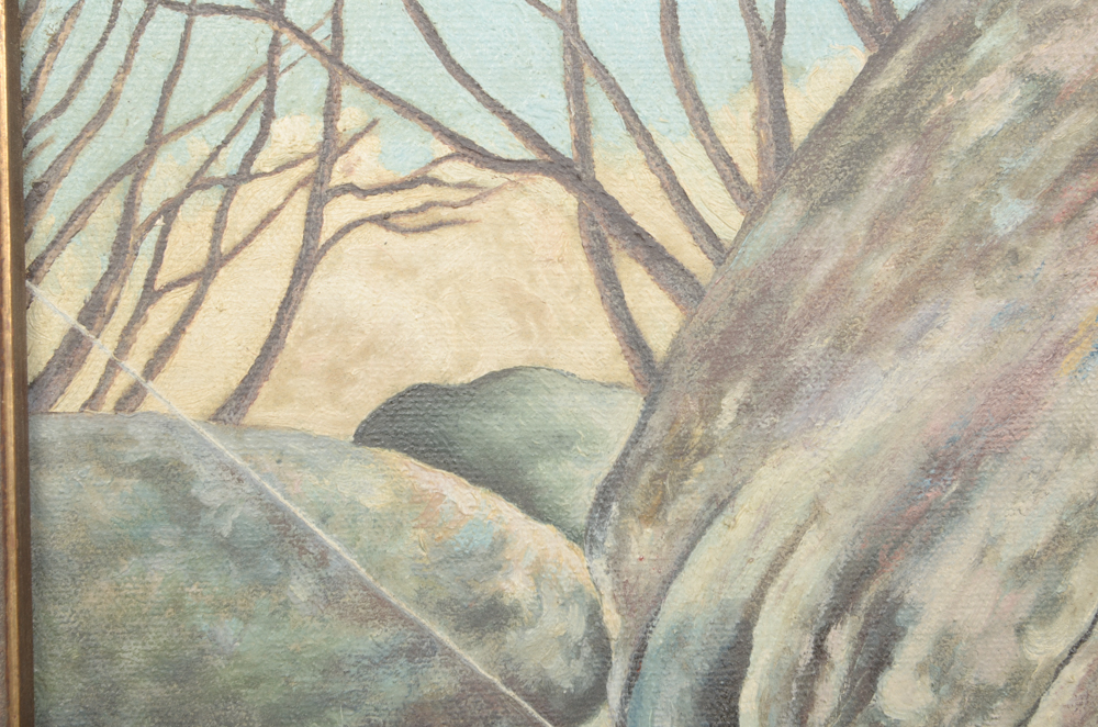 W. Marshall Oil Painting on Canvas