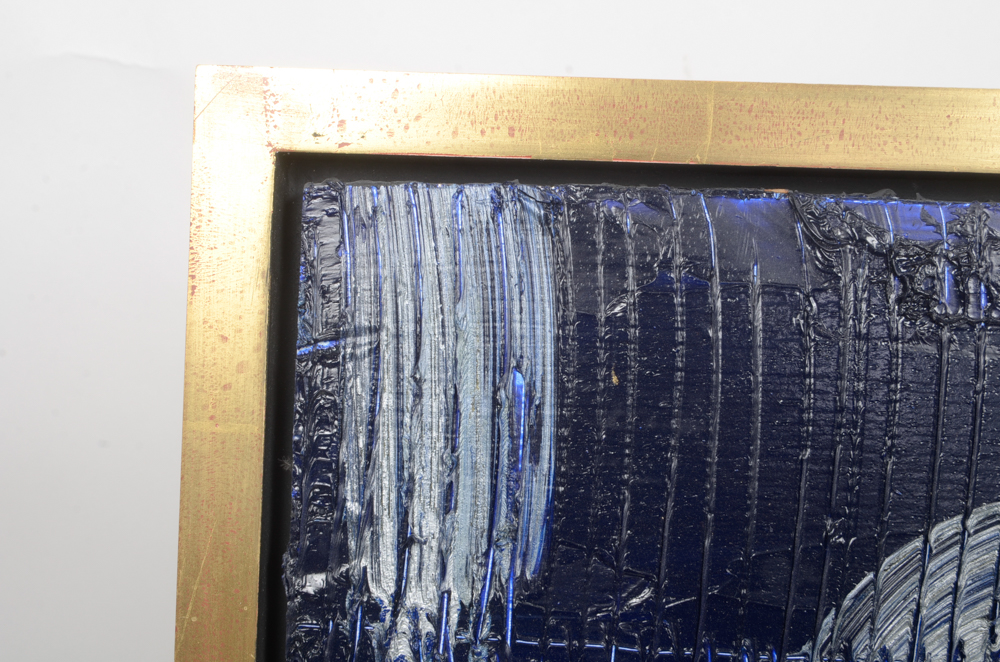 Hunt Slonem Oil Painting on Board