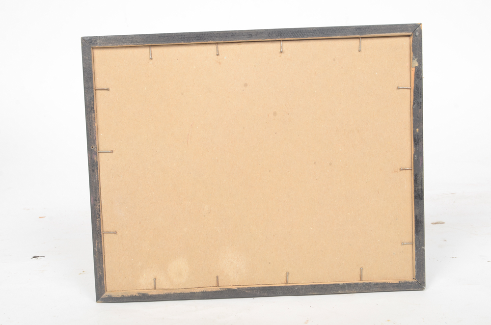 Six Black and White Race Car Photographs