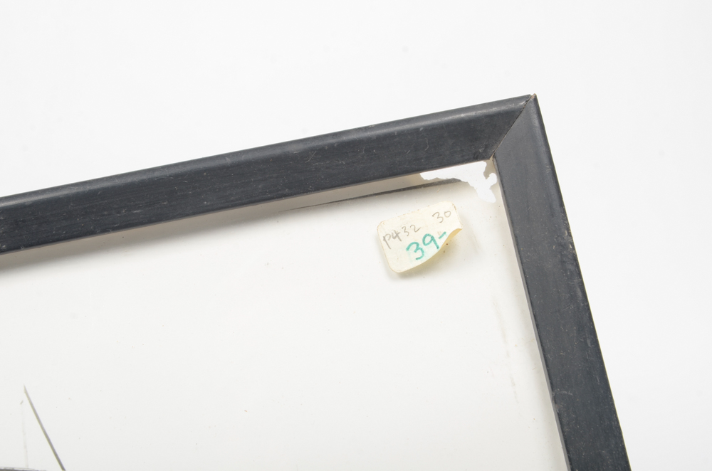 Six Black and White Race Car Photographs