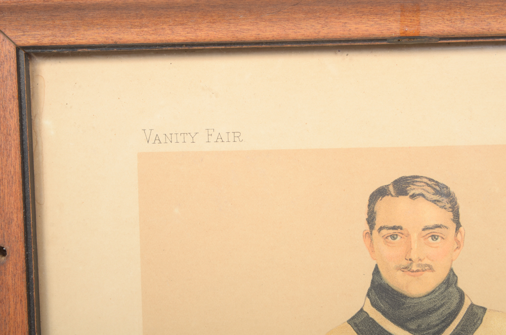 Pair of Vincent Brooks, Day & Son Chromolithographs from "Vanity Fair"