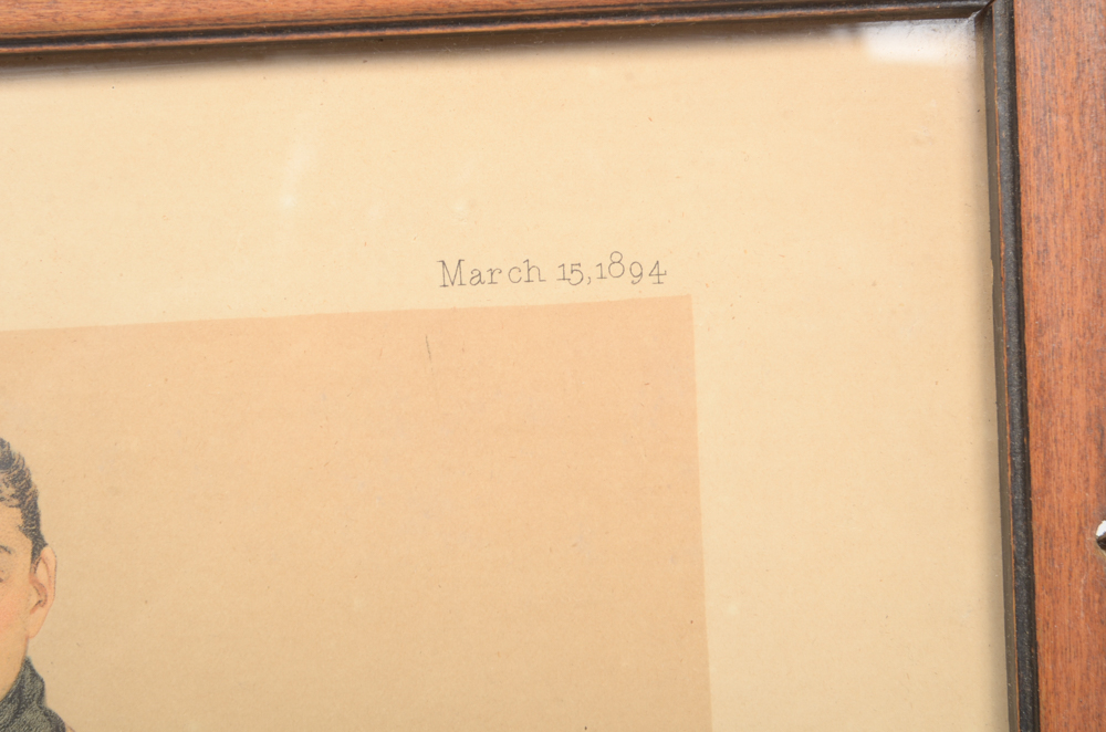 Pair of Vincent Brooks, Day & Son Chromolithographs from "Vanity Fair"