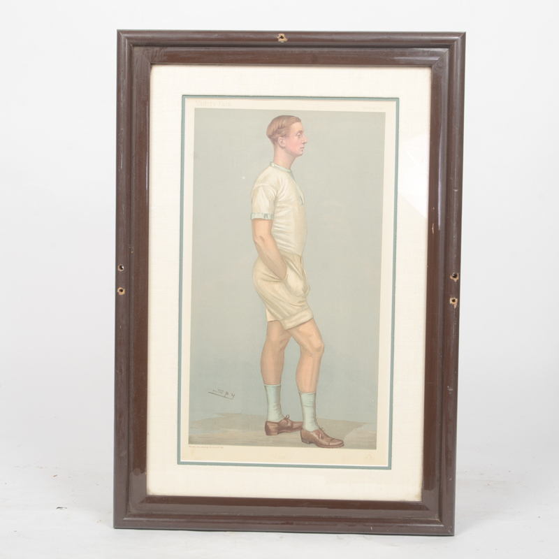 Pair of Vincent Brooks, Day & Son Chromolithographs from "Vanity Fair"