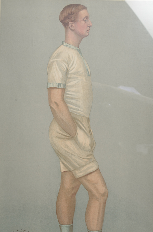 Pair of Vincent Brooks, Day & Son Chromolithographs from "Vanity Fair"