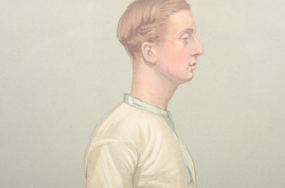 Pair of Vincent Brooks, Day & Son Chromolithographs from "Vanity Fair"