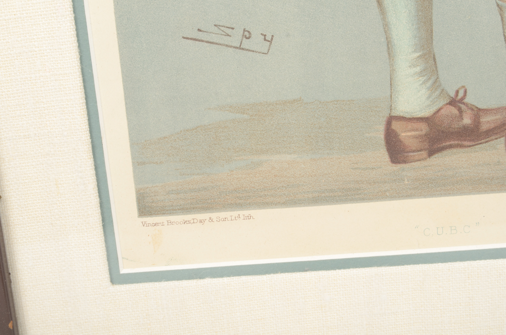 Pair of Vincent Brooks, Day & Son Chromolithographs from "Vanity Fair"