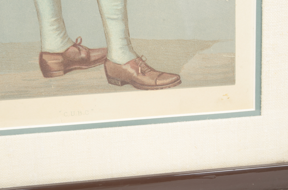 Pair of Vincent Brooks, Day & Son Chromolithographs from "Vanity Fair"