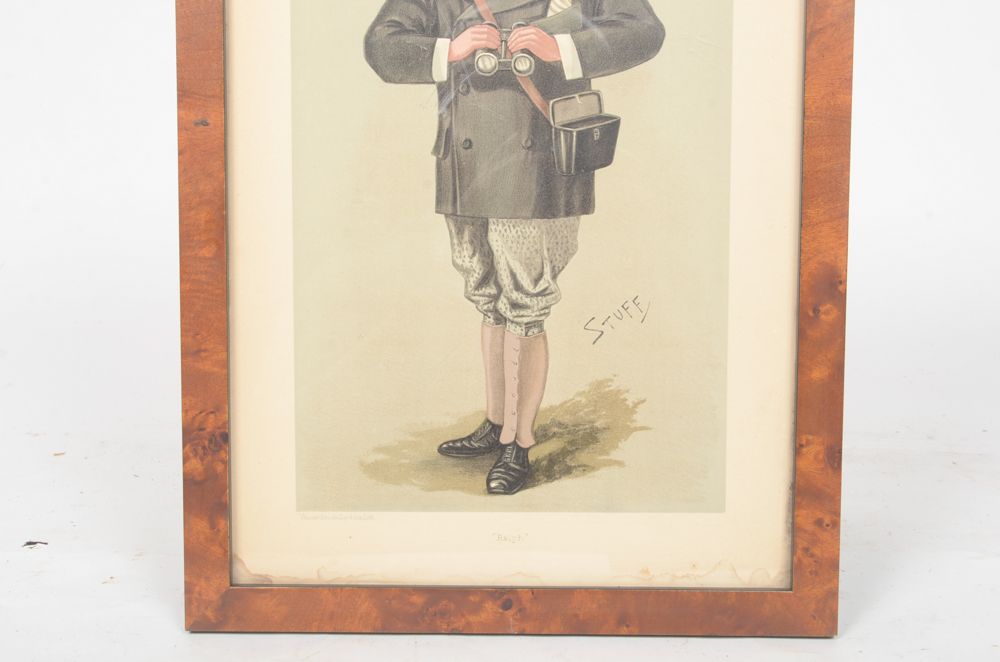 Collection of Vincent Brooks, Day & Sons Chromoithographs From "Vanity Fair"